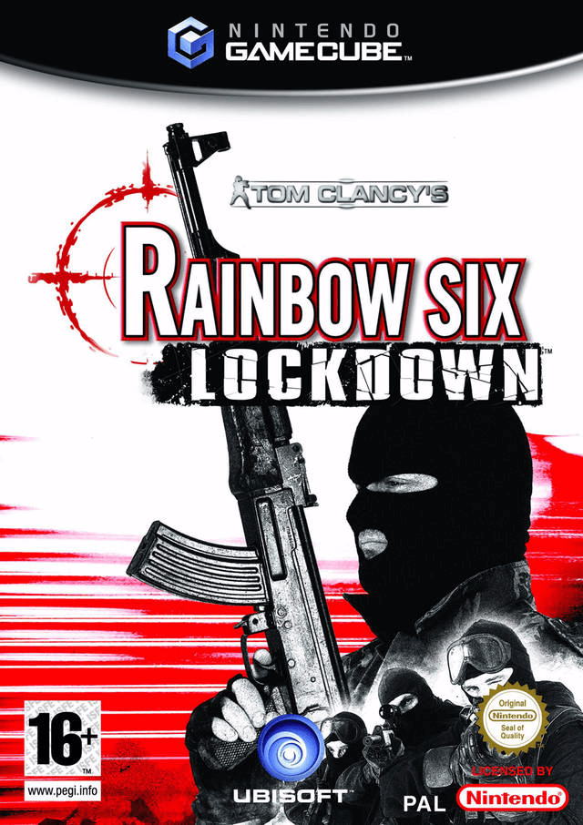 Rainbow Six Lockdown box art for Gamecube